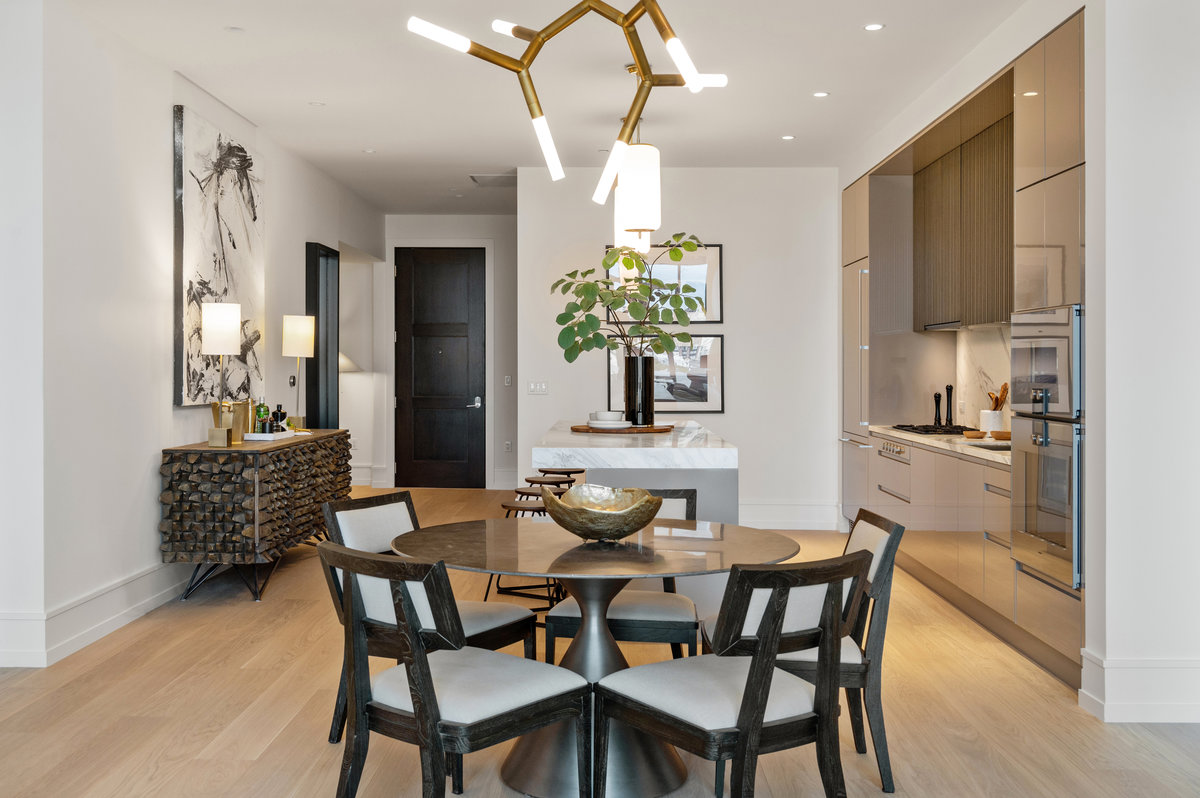 Dining & kitchen of great room