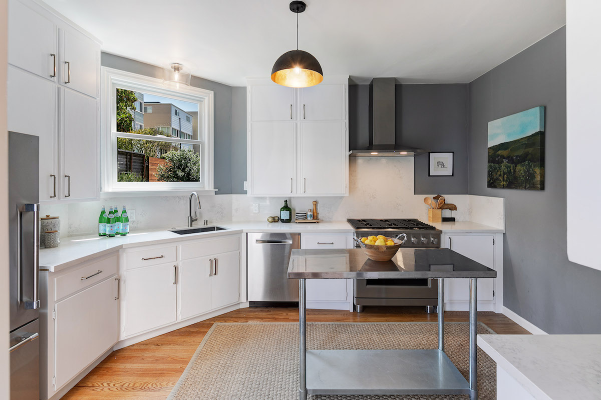 Recently updated chef's kitchen