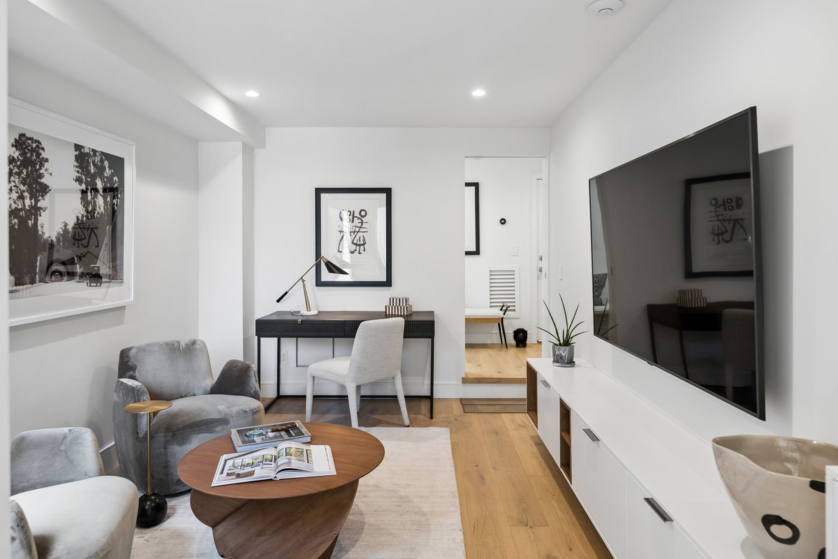 Lounge/office on lower level