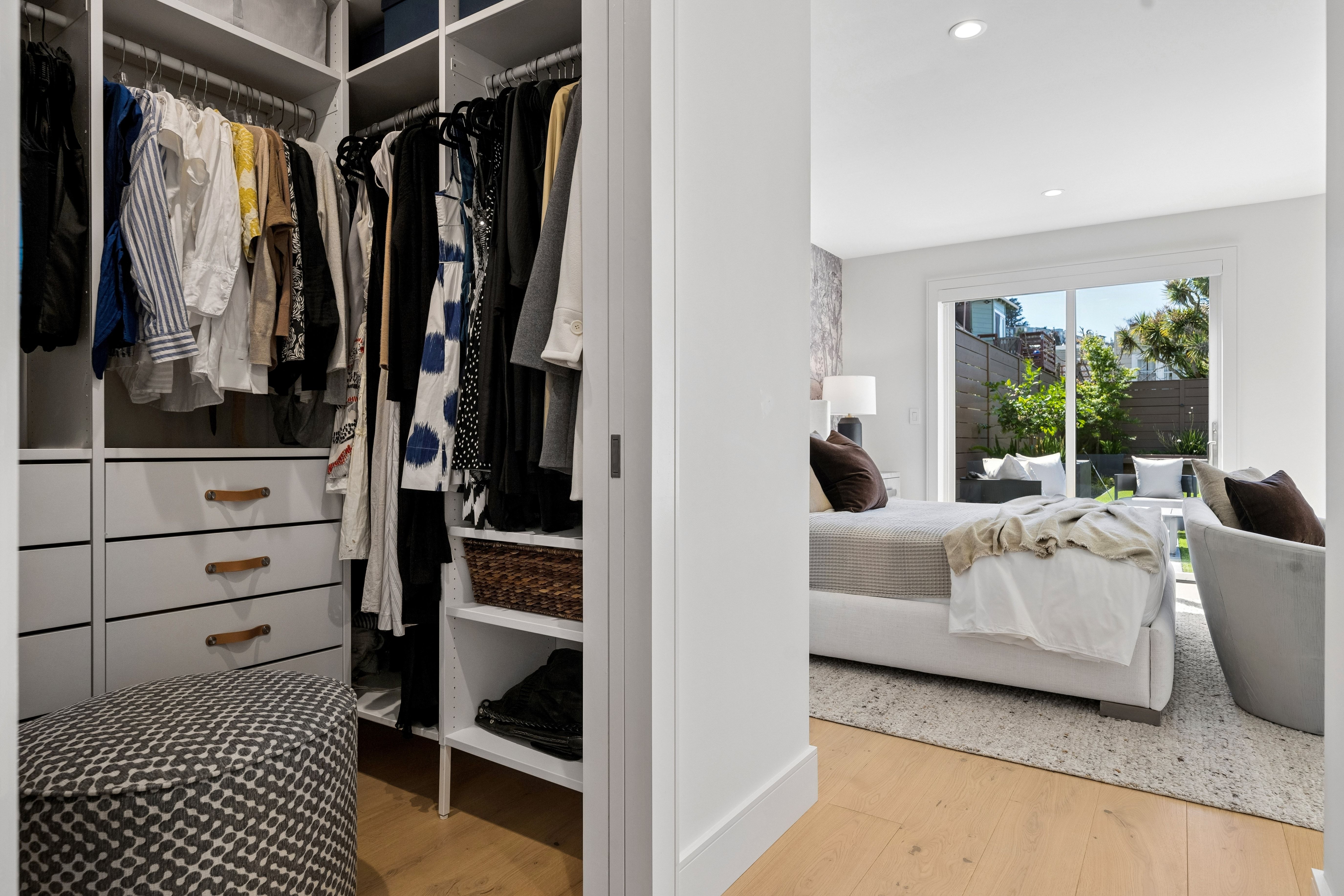 Glimpse into closet 1