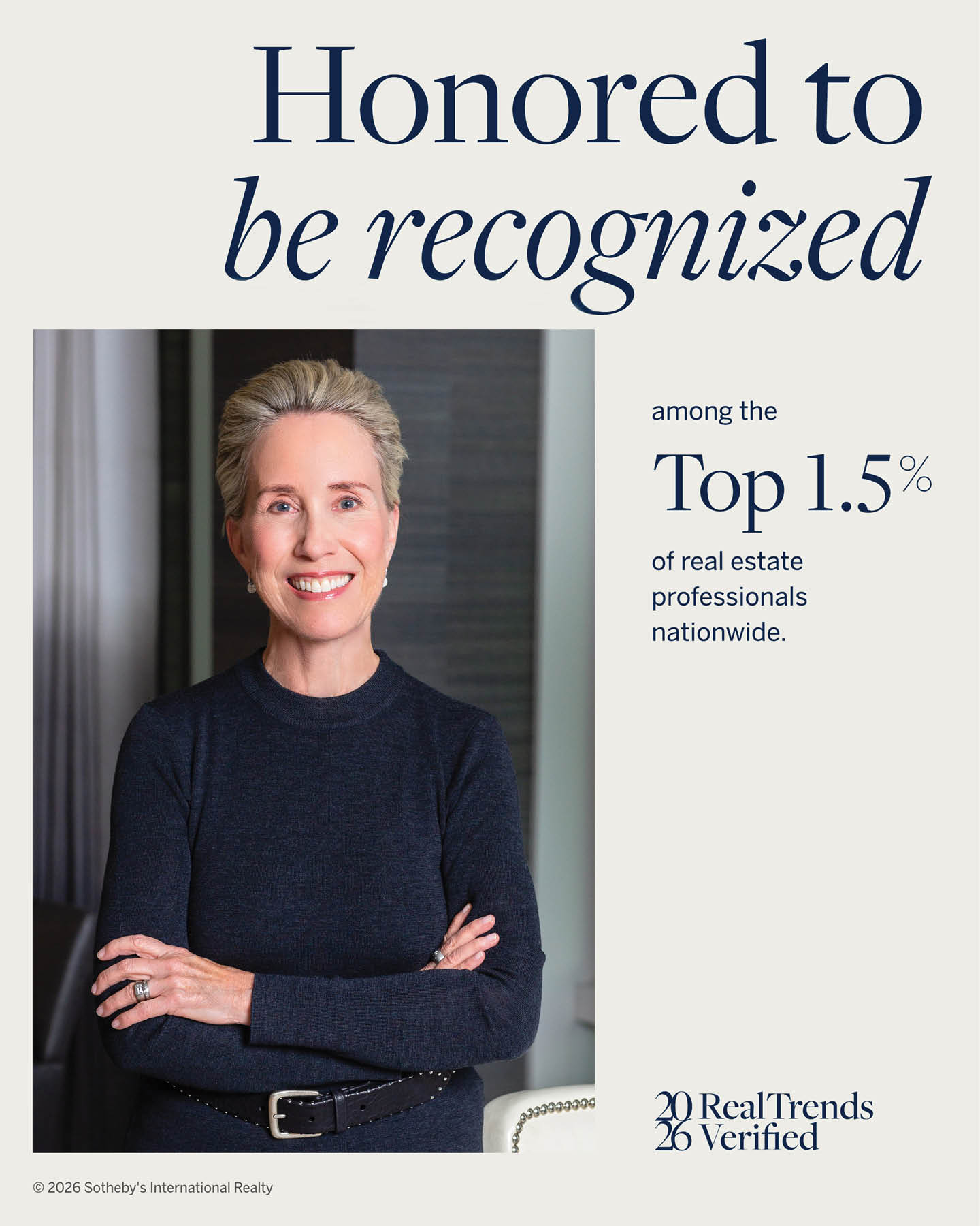 Rebecca Schumacher Named to RealTrends Verified Rankings | 2026